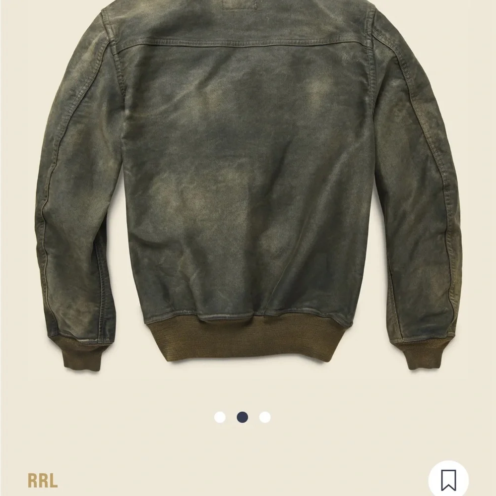 Men’s XXL Double RL Ralph Lauren Healy Jungle Cloth Jacket - Picture 7 of 11